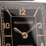 Jaeger LeCoultre Rectangular Black 1940s