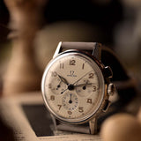 Omega Pre Cal. 321 Chronograph 2279 Silver 1940s