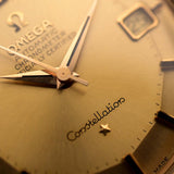Omega Constellation 168005 Pie Pan 18k Hooded 1964