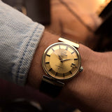 Omega Constellation 168005 Pie Pan 18k Hooded 1964