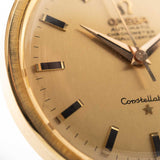 Omega 168018 Constellation 18k Data Onice 1969