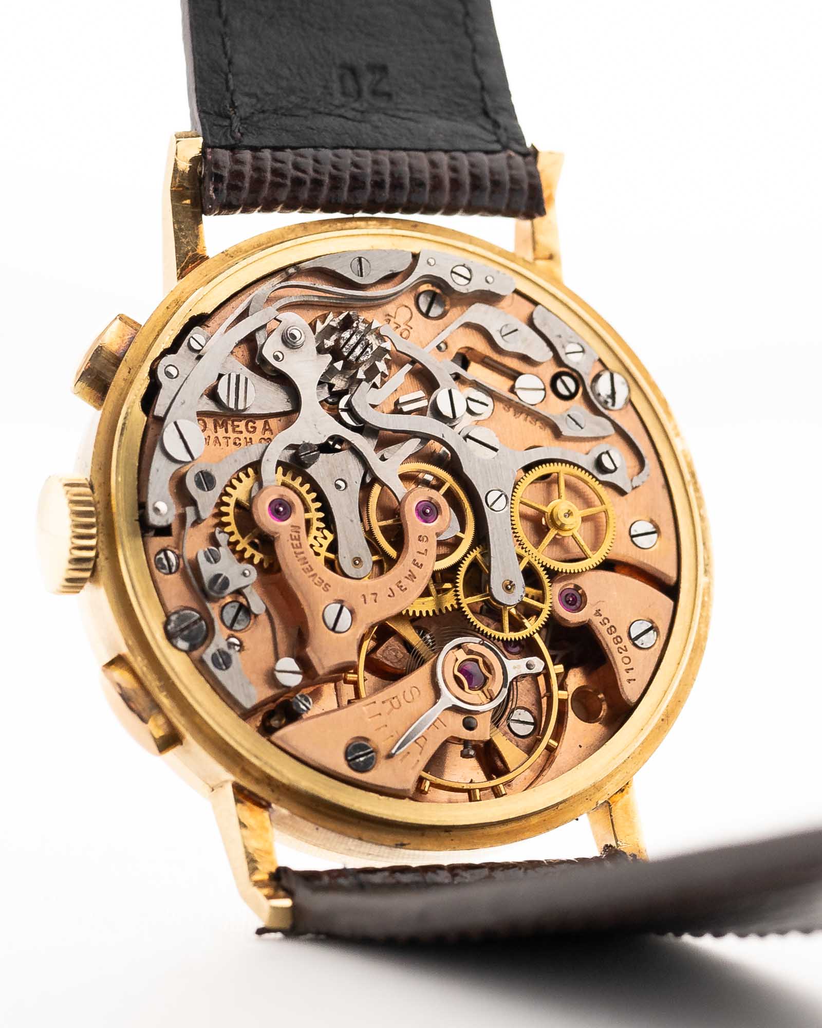 Omega 2393 Chronograph 18k 1960 – GOLDAMMER