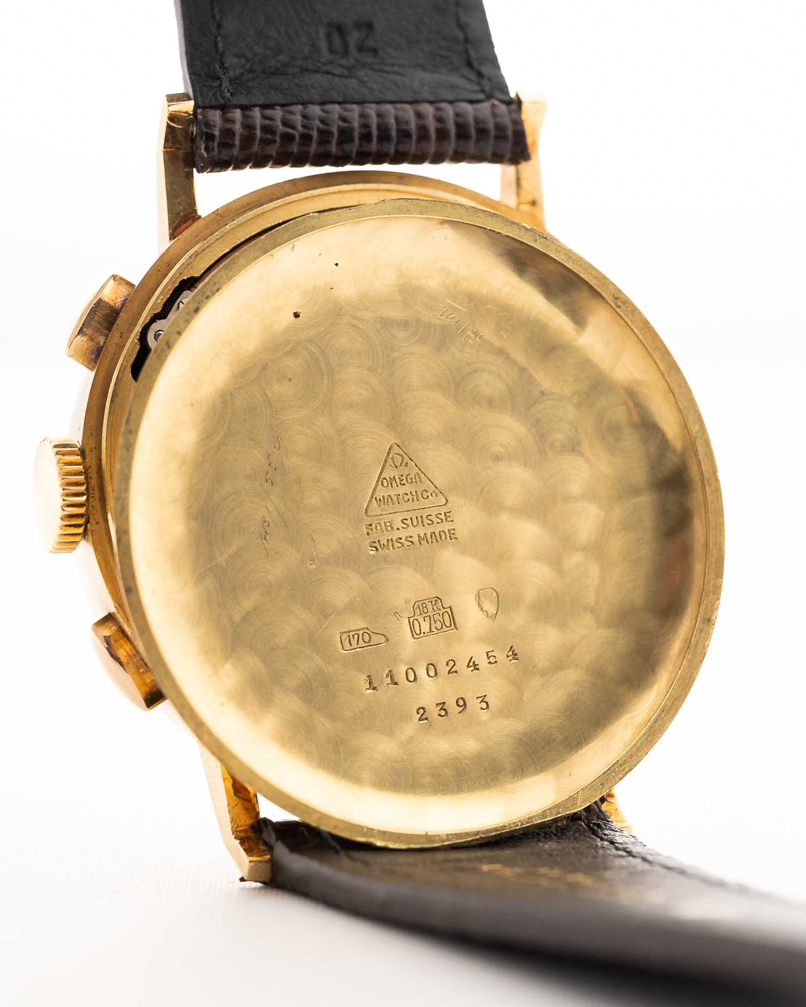 Omega 2393 Chronograph 18k 1960 – GOLDAMMER