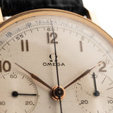 Omega 2393 Jumbo Cronógrafo Rosa 1947