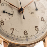 Omega 2393 Jumbo Cronógrafo Rosa 1947