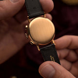 Omega 2393 Jumbo Cronógrafo Rosa 1947