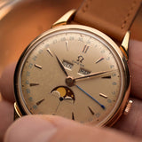 Omega 2486 Cosmic Moonphase Rose 1950