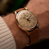 Omega 2486 Cosmic Moonphase Rose 1950