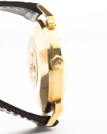 Omega 2850 Seamaster Olympic XVI 18k Yellow Gold | 1956 Vintage Watch   GOLDAMMER
