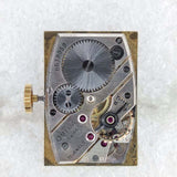 Omega Art Deco 14k Rectangular 1935