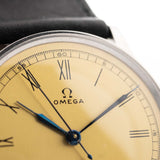 Omega Art Deco Roman Syringe 1935