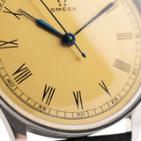 Omega Art Deco Roman Syringe 1935