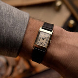 Omega Art Deco T17 Rectangular 14k Two Tone 1935