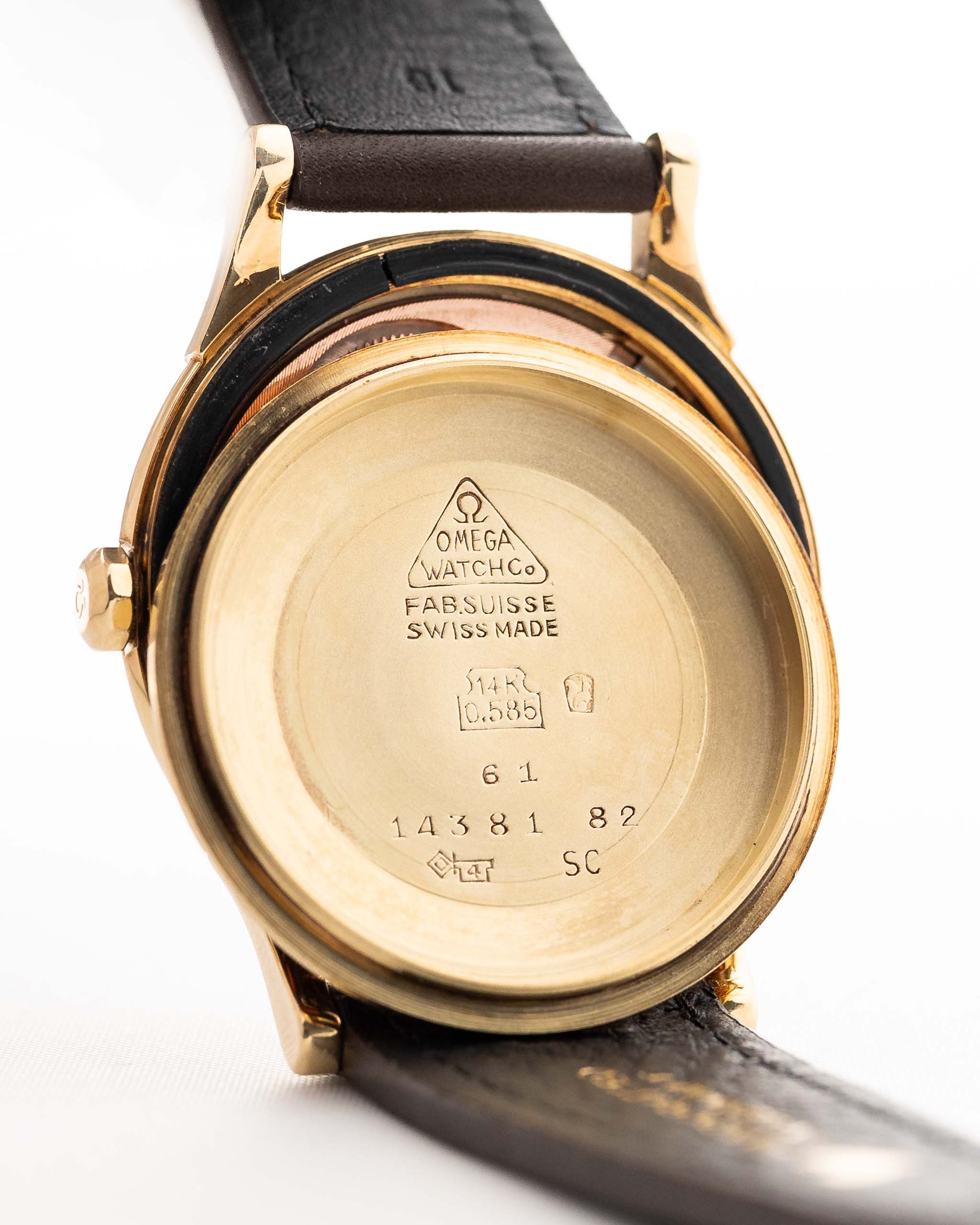 Omega Constellation 14381 Pie Pan 14k Crosshair 1961 – GOLDAMMER