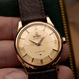 Omega Constellation 14381 Pie Pan 18k Rose 1960