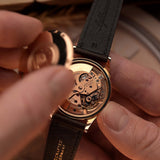 Omega Constellation 14393 Railroad 18k Rose 1960