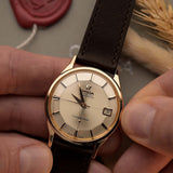 Omega Constellation 168005 Pie Pan 18k Rose 1962
