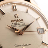 Omega Constellation 168005 Pie Pan 18k Rose 1966