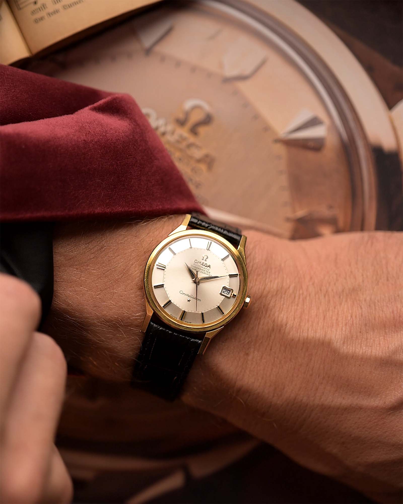 Omega Constellation 168005 Pie Pan Date Onyx 1966 – GOLDAMMER