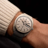Omega Constellation 168019 C-Shape 18k Linen Day Date 1968