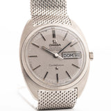 Omega Constellation 168019 C-Shape 18k Linen Day Date 1968