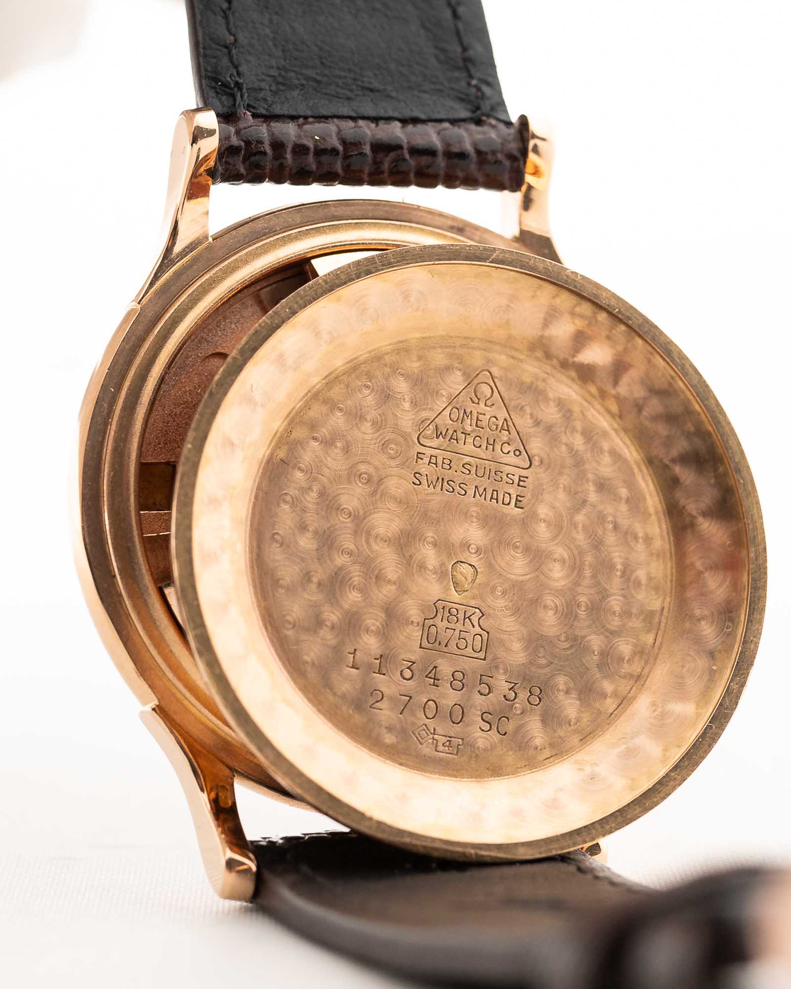 Omega Constellation 2700SC Rose 18k Arrow Head 1952 – GOLDAMMER