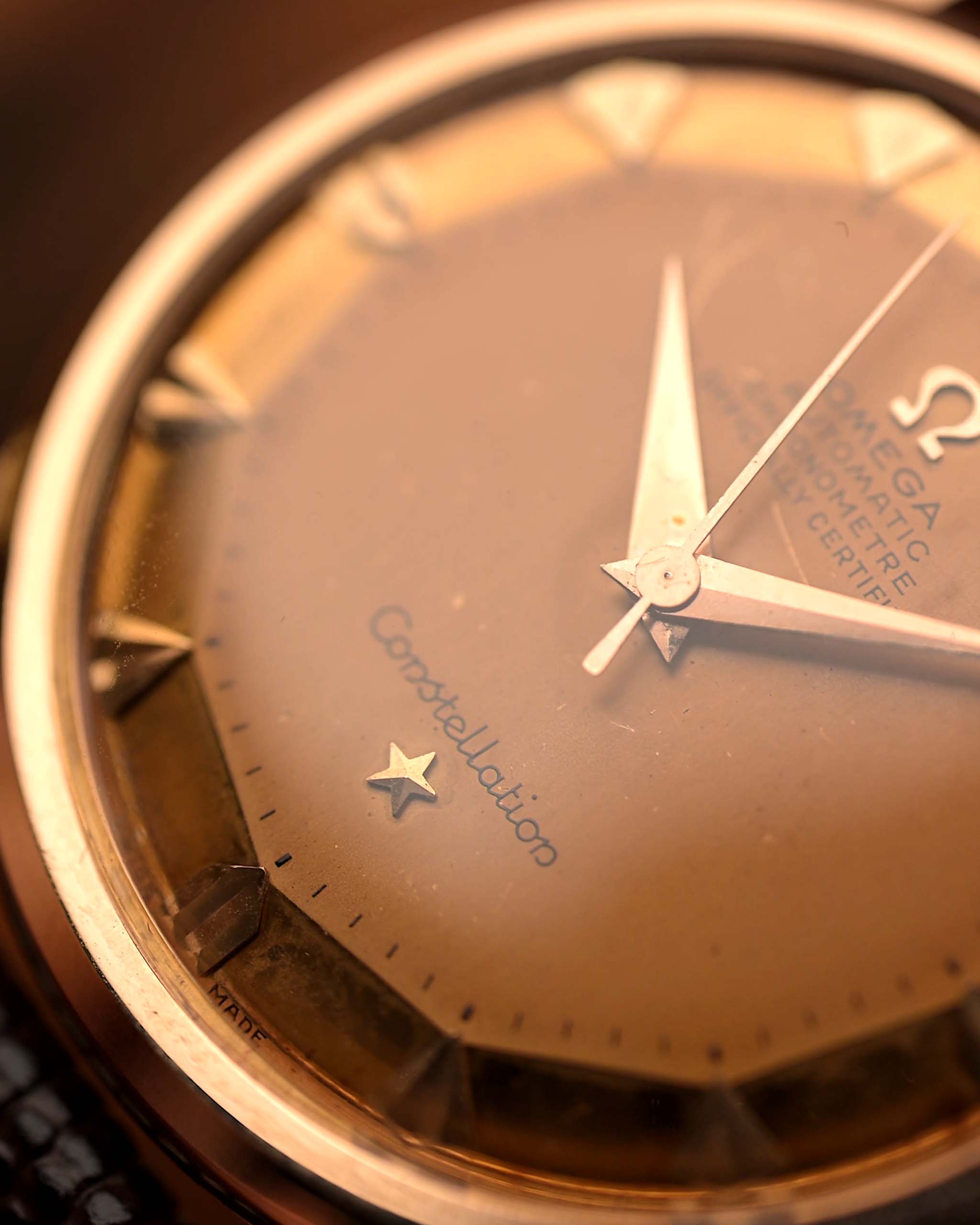Omega Constellation 2700SC Rose 18k Arrow Head 1952 – GOLDAMMER