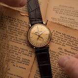 Omega Cosmic 18k Moonphase 1940s