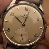 Omega Dress 2750 Sub Second 1952