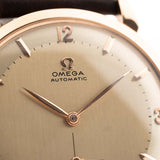 Omega Jumbo 2482 Rose 18k 1944