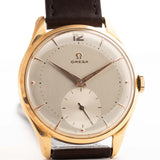 Omega Jumbo 2620 Sub Second 18k Rose 1947