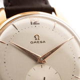 Omega Jumbo 2620 Sub Second 18k Rose 1947