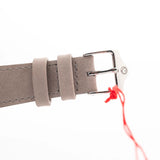 Closeup of a Vintage Omega Jumbo Radium from 1935 Leather Strap. 37.5mm with Stainless Steel Case, Manual Wind Movement, Original Silver Railroad Dial and Leather Strap.