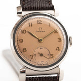 Omega Salmon Sub Second Scarab 1939