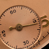 Omega Salmon Sub Second Scarab 1939