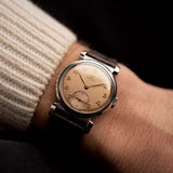 Omega Salmon Sub Second Scarab 1939