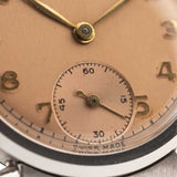 Omega Salmon Sub Second Scarab 1939