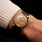 Omega Salmon Sub Second Scarab 1939