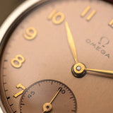 Omega Salmon Sub Second Scarab 1939