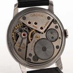 Omega Watch - Vintage Omega Sub Second Black Syringe 1939 - stainless steel case movement