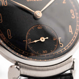 Omega Art Deco Gilt Scarab 1940s