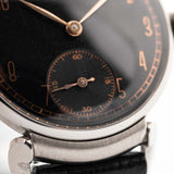 Omega Art Deco Gilt Scarab 1940s