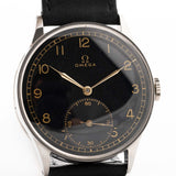 Omega Sub Second Gilt Syringe 1940s