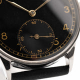 Omega Sub Second Gilt Syringe 1940s