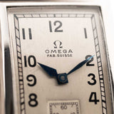 Omega T17 Art Déco rettangolare anni '40
