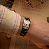 Omega T17 Art Déco rettangolare anni '40