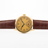 Iwc Sub Second Railroad 14k 1937