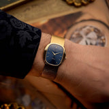 Patek Philippe Ellipse 3857J mit abgestuftem Gehäuse, 1980er Jahre