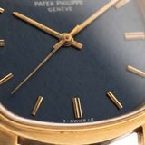 Patek Philippe 3585 Jumbo Blue 1970s