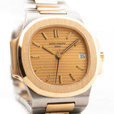 Patek Philippe 3800 Nautilus Two Tone 1990s